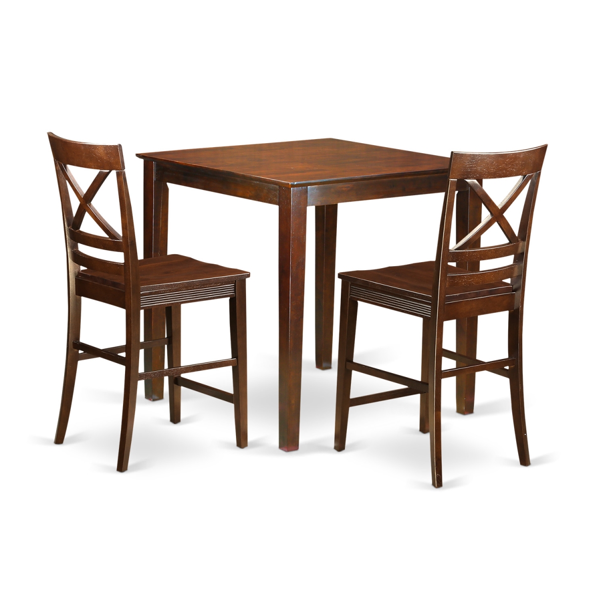 Dining Counter Height Table & 2 Kitchen Bar Stool, Vernon