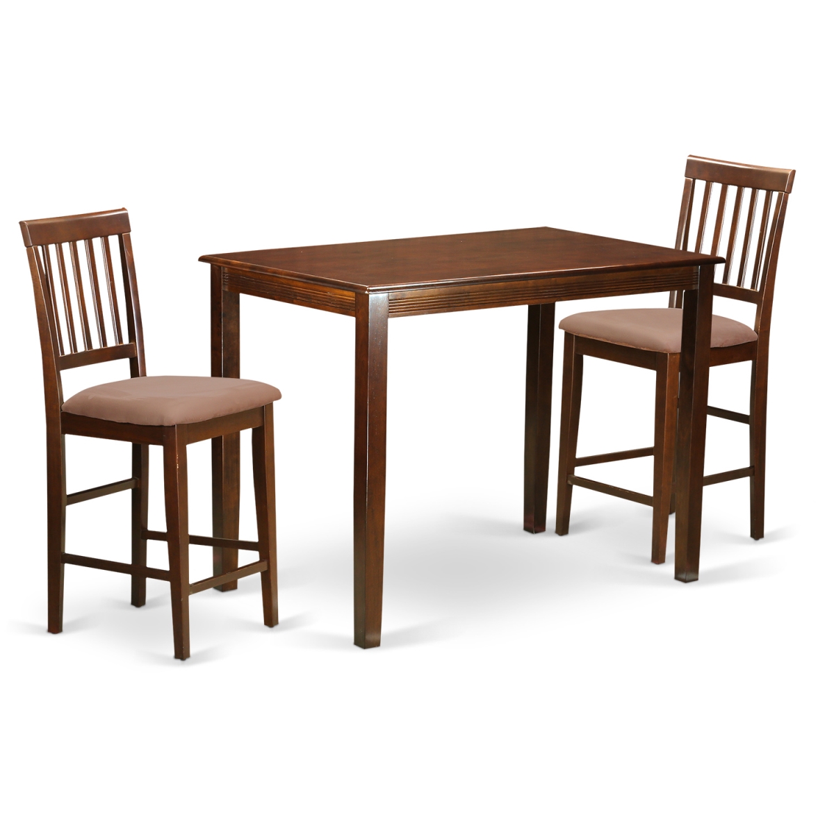 Counter Height Dining Top Table & 2 Kitchen Chairs, Yarmouth
