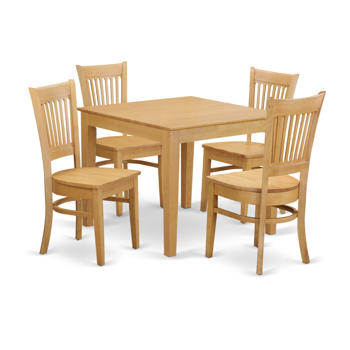 Dinette Table &4 Chairs, Oak
