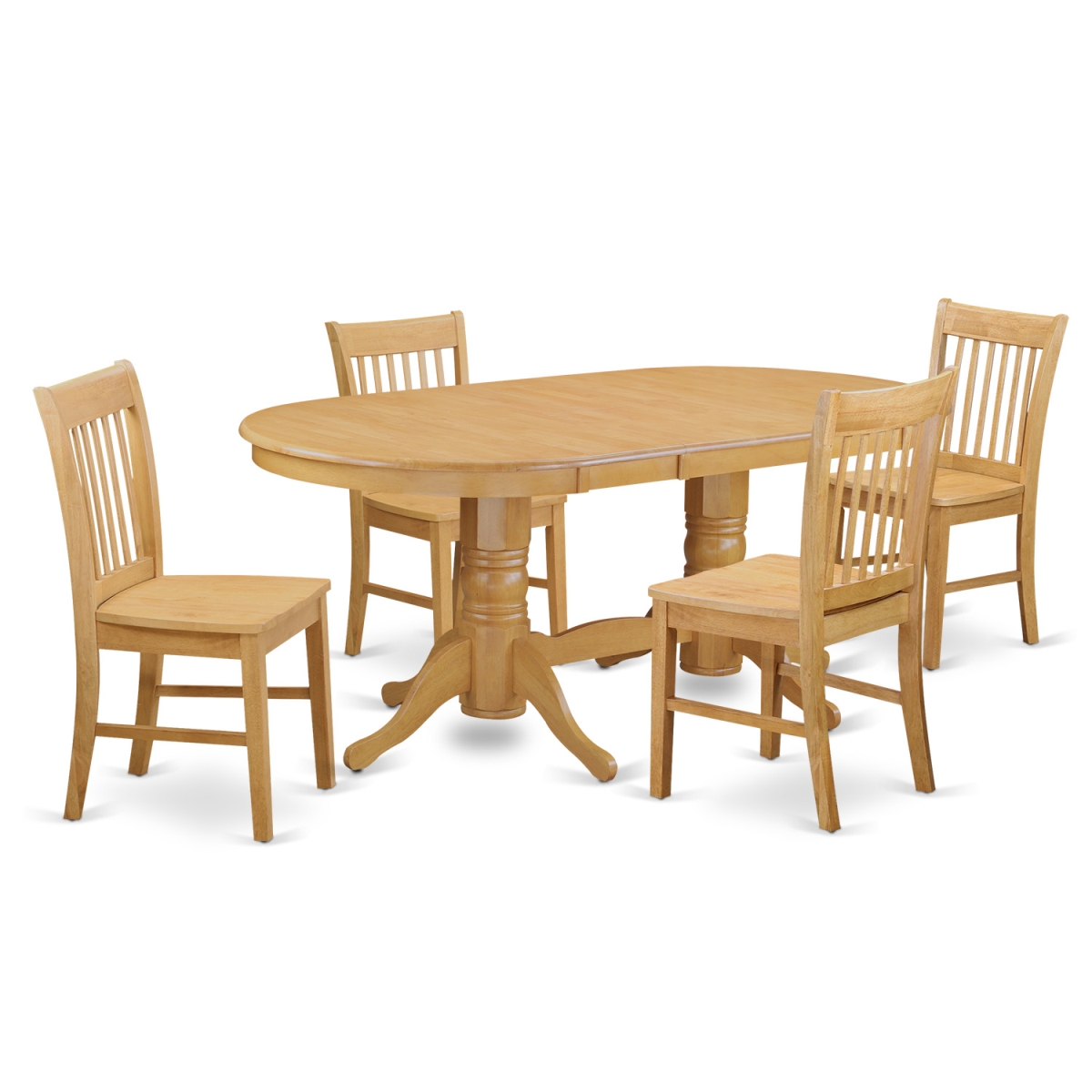 Dining Dining Table & 4 Chairs, Oak