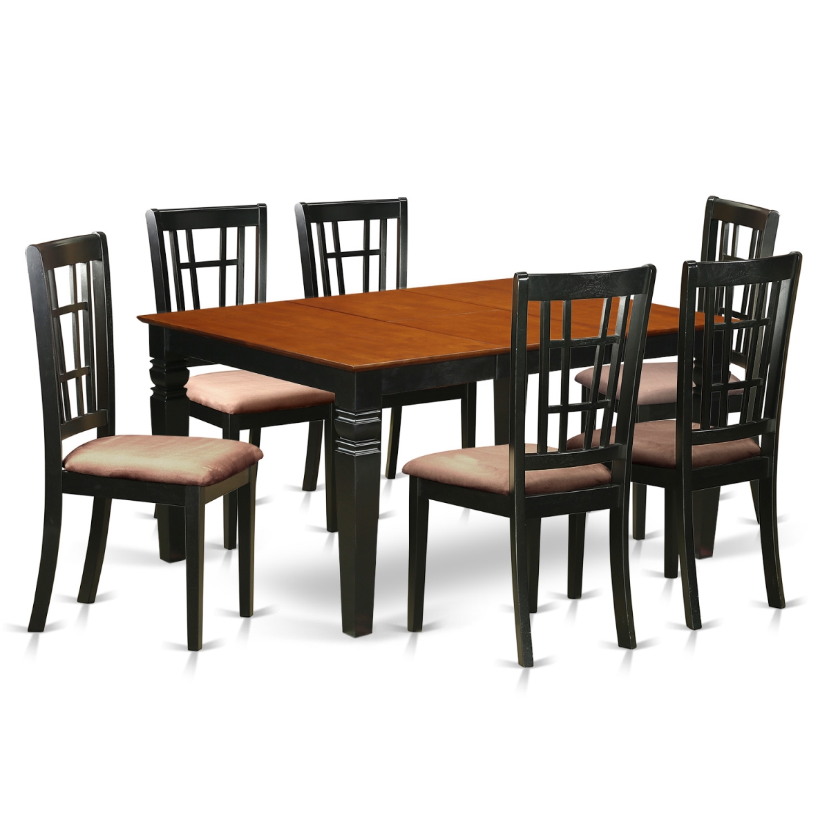 East West Furniture WENI7-BCH-C