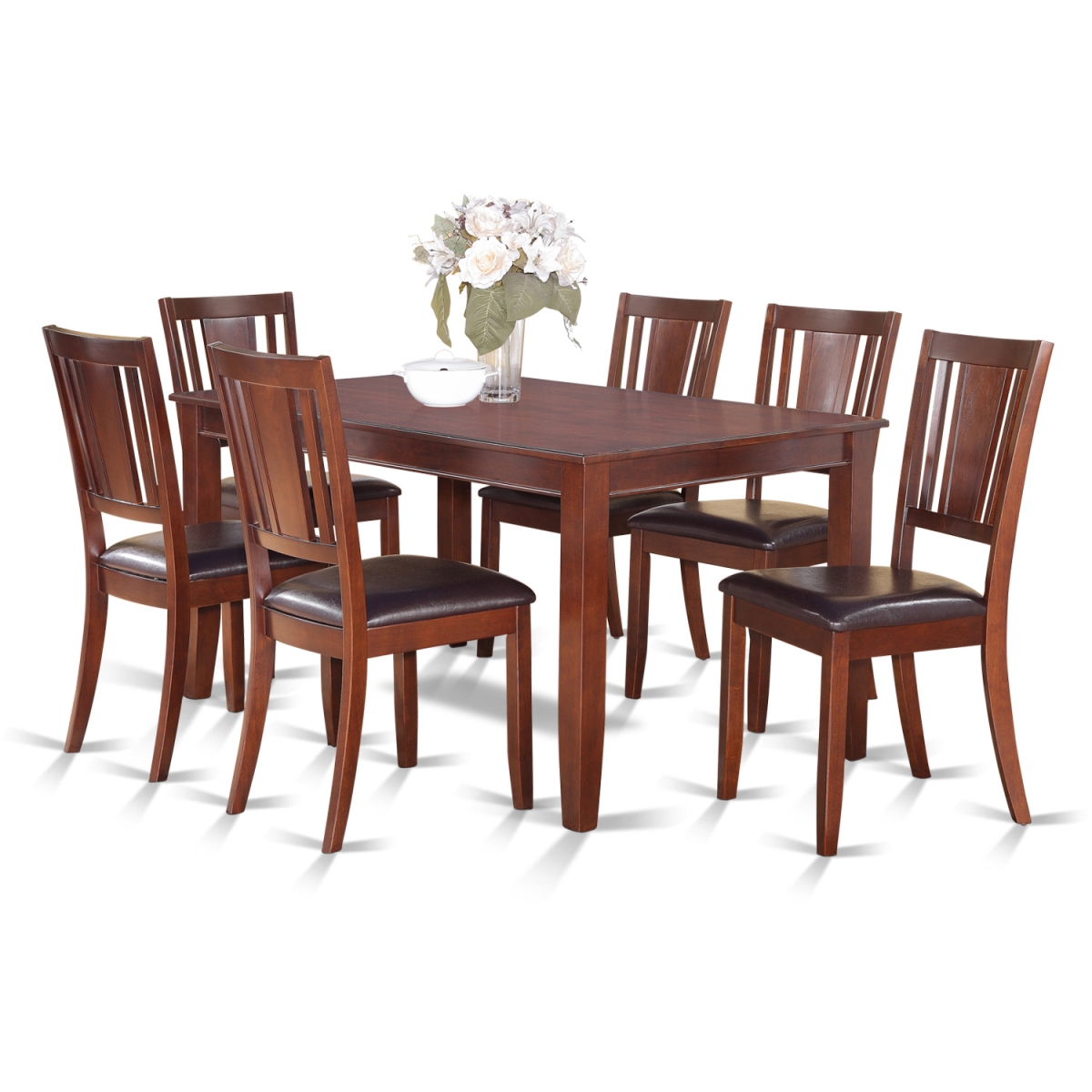 Dining Table Set - Table & 6 Chairs - 7 Piece