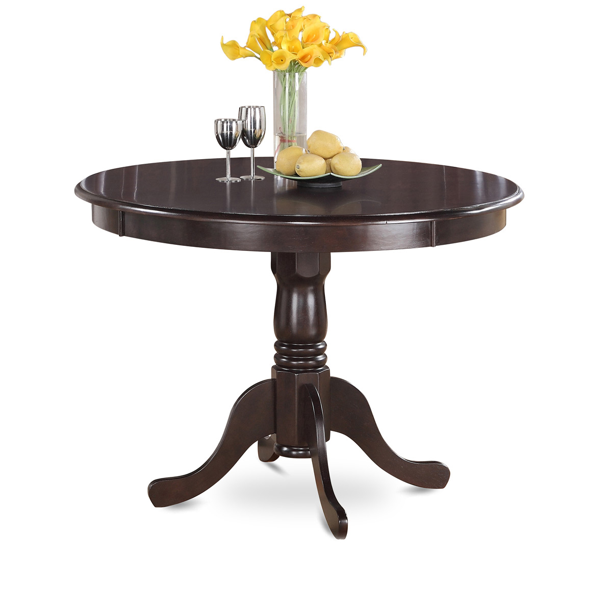 42 in. Dia. Round Hartland Table - Cappuccino
