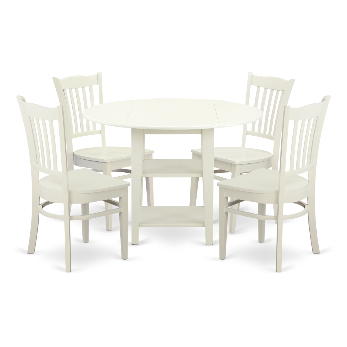 5 Piece Sudbury Set, Linen White