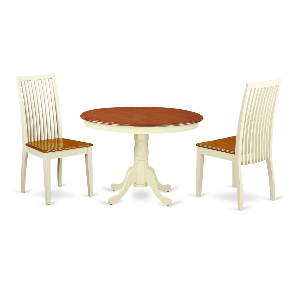 42 in. 3 Piece Hartland Set, Black & Cherry