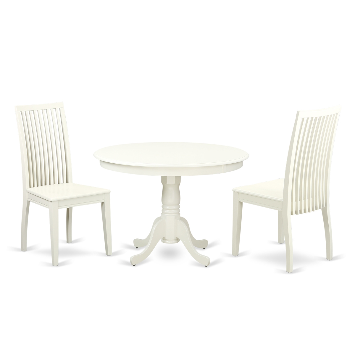 42 in. 3 Piece Hartland Set, Linen White