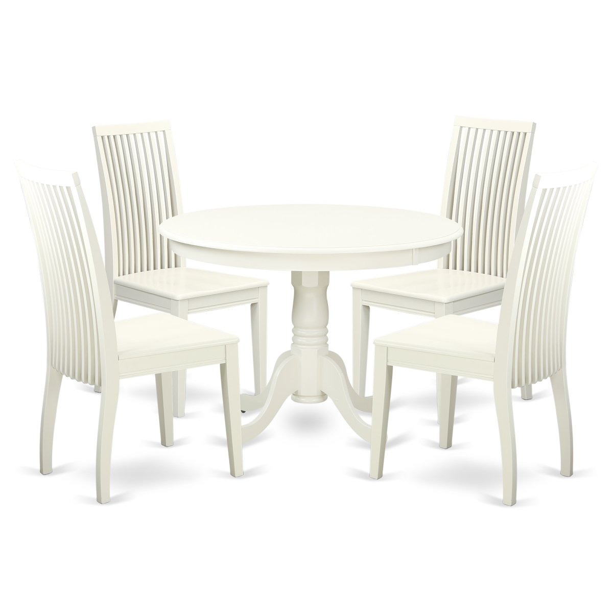 5 Piece Hartland Set, Linen White