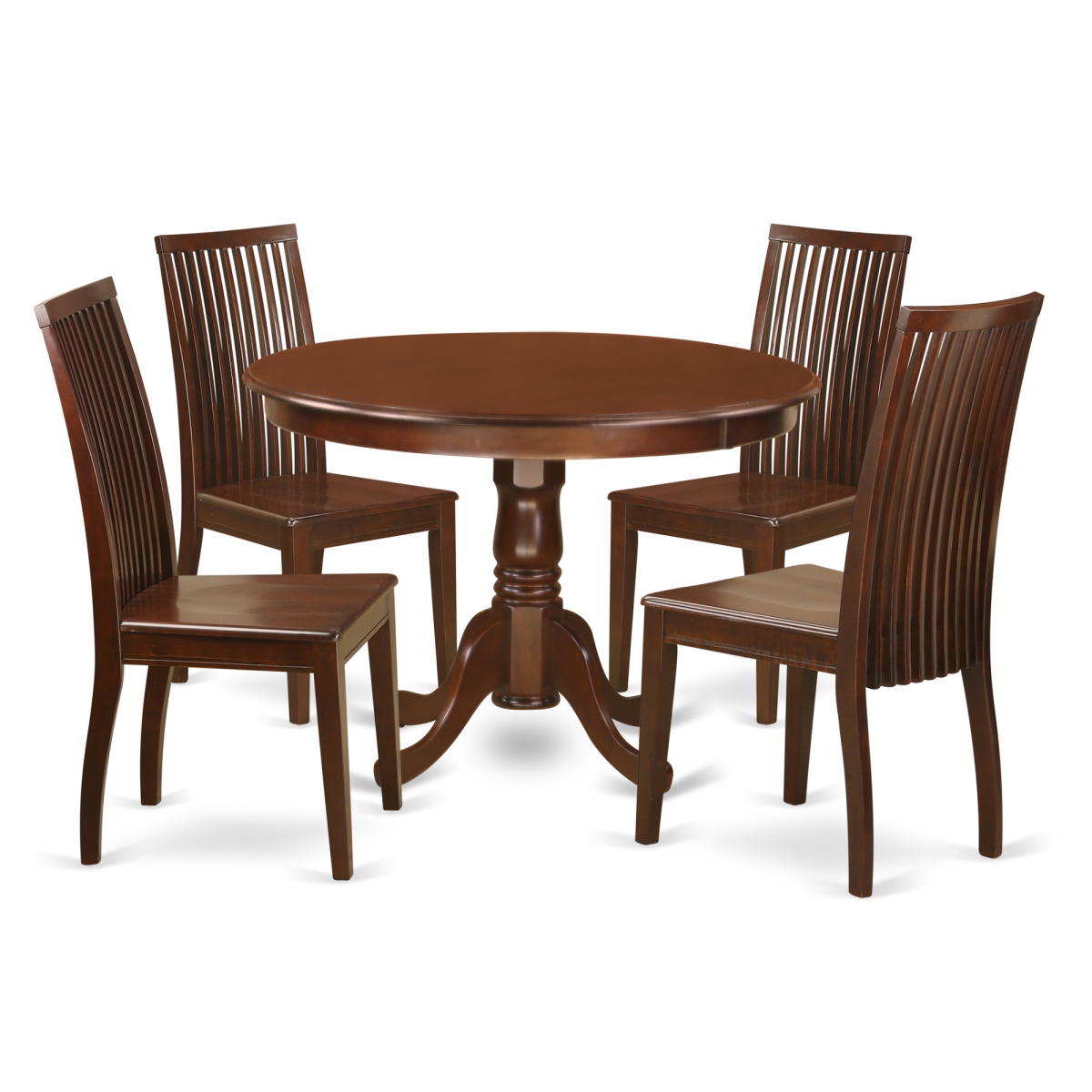 42 in. 5 Piece Hartland Set - Mahogany
