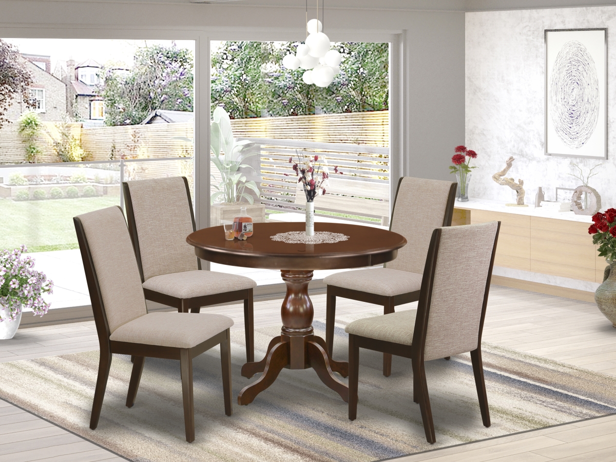 5 Piece Hartland Kitchen Furniture Set - Mahogany
