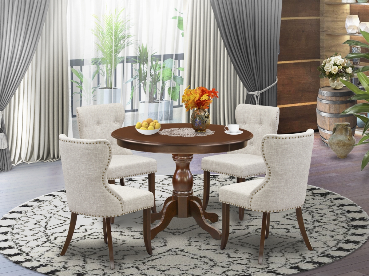 5 Piece Hartland Dining Room Set - Mahogany