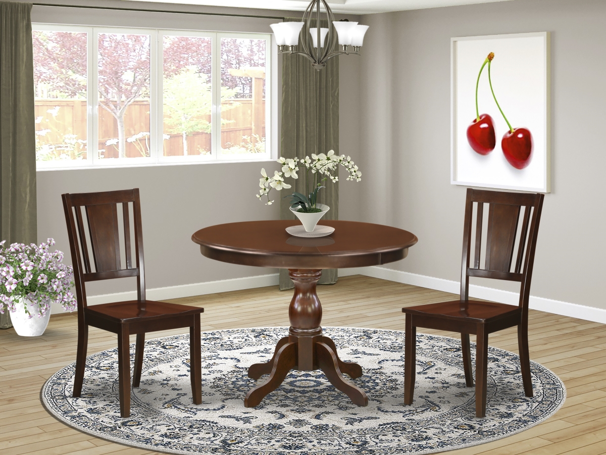 3 Piece Hartland Dinette Set - Mahogany