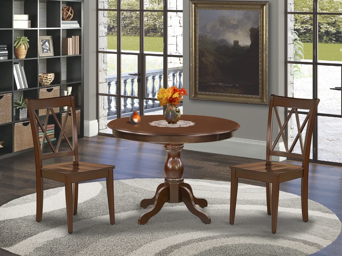 3 Piece Hartland Dining Room Set - Mahogany