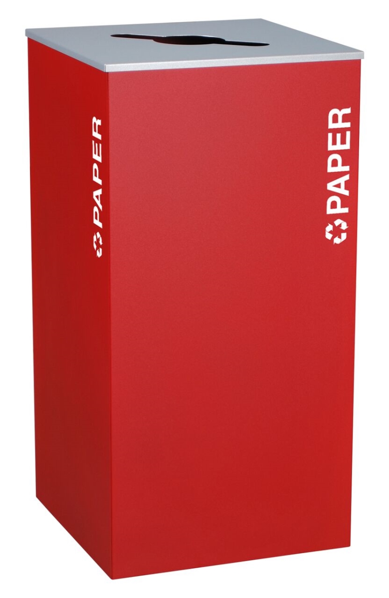 Picture of Ex-Cell Kaiser RC-KD36-P RBX 36 Gallon Paper Recycling Bin&#44; Ruby