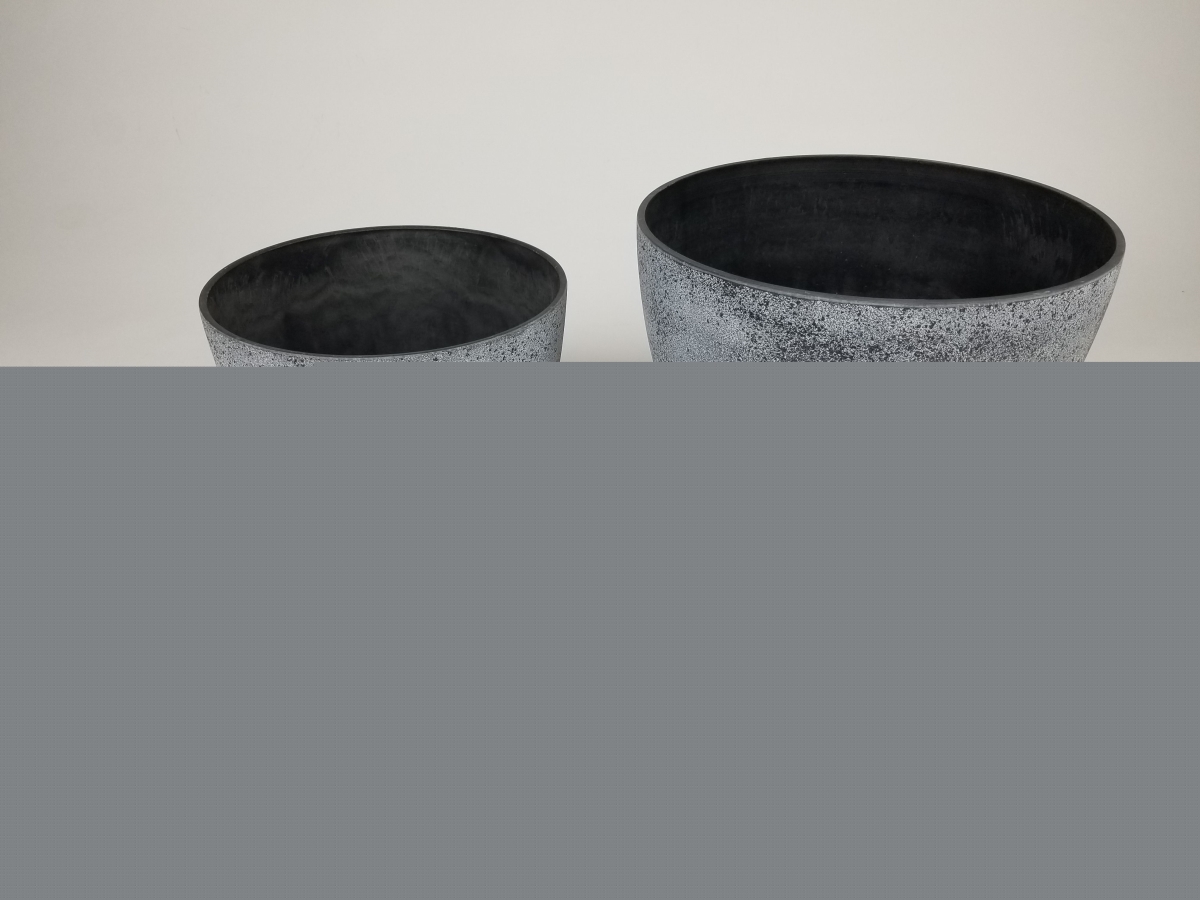 Nester Planter Set, Spackled Gray - 3 Piece - Medium