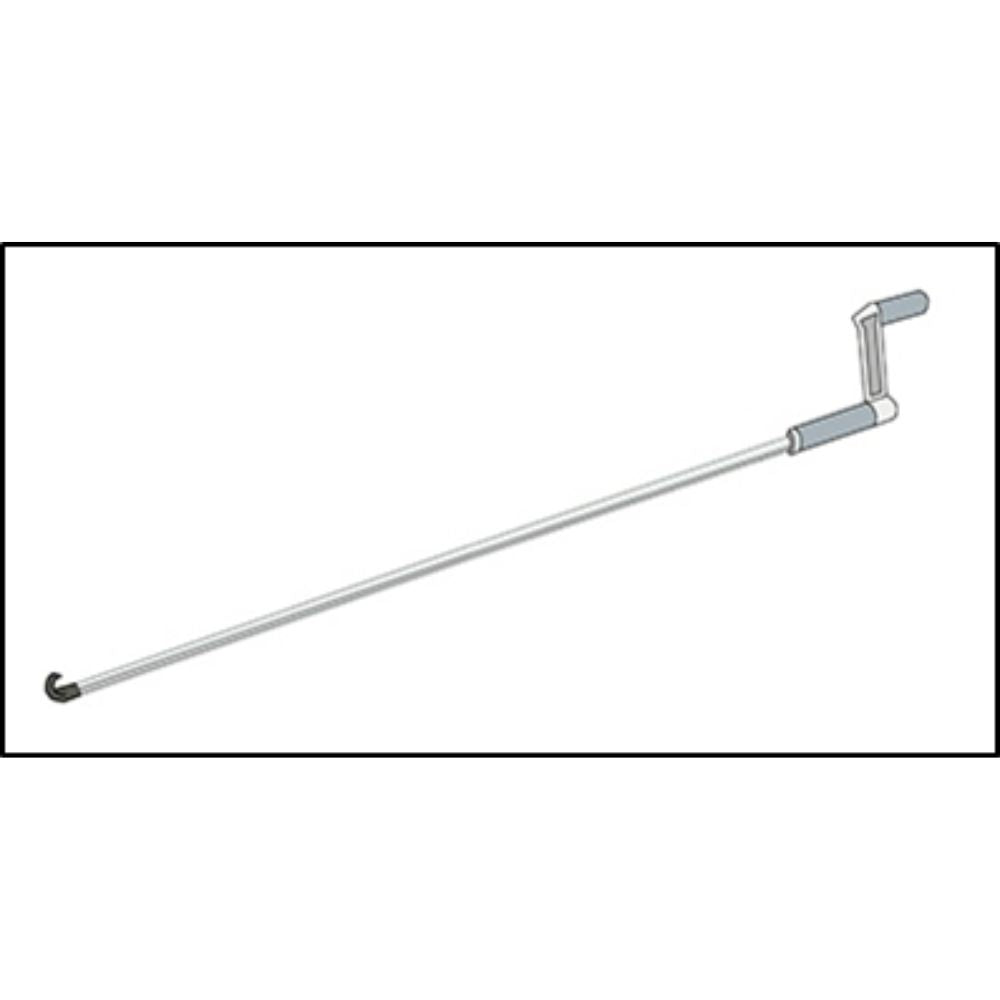 VI Handle SPINDLE Long Handle for Spindle Opener, Aluminum