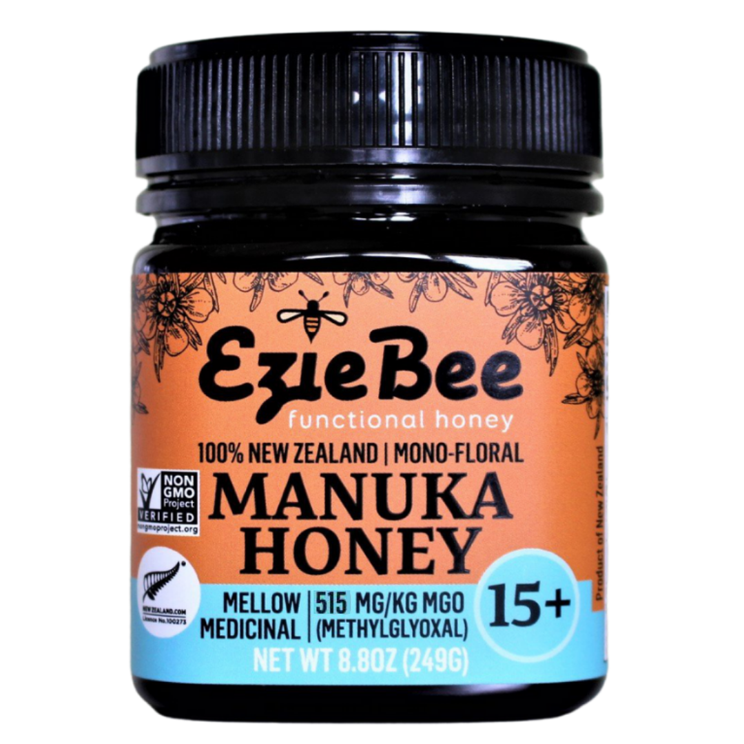 Picture of Ezie Bee 735850438870 8.8 oz 15 Plus 515 MGO Manuka Honey