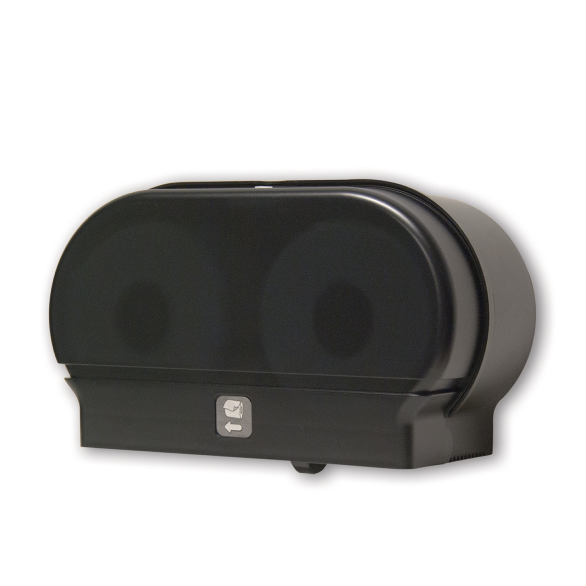 RD0321-02 Mini-Twin Standard Tissue Dispenser, Black Translucent