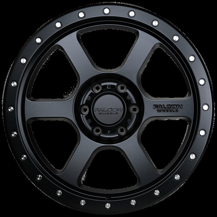 T1-7983-0-MBR 17 x 9 in. T1 Series Cast Aluminum Wheel, Matte Bronze with Black Ring