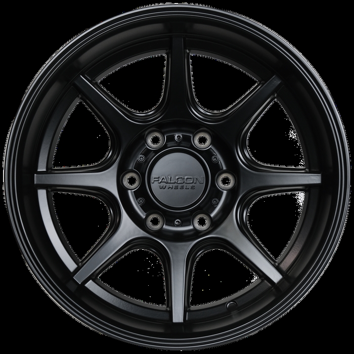 T8-7983-38-MBK 17 x 9 in. T8 Series Cast Aluminum Wheel for 2001-2025 Toyota Sequoia Limited 4WD, Full Matte Black