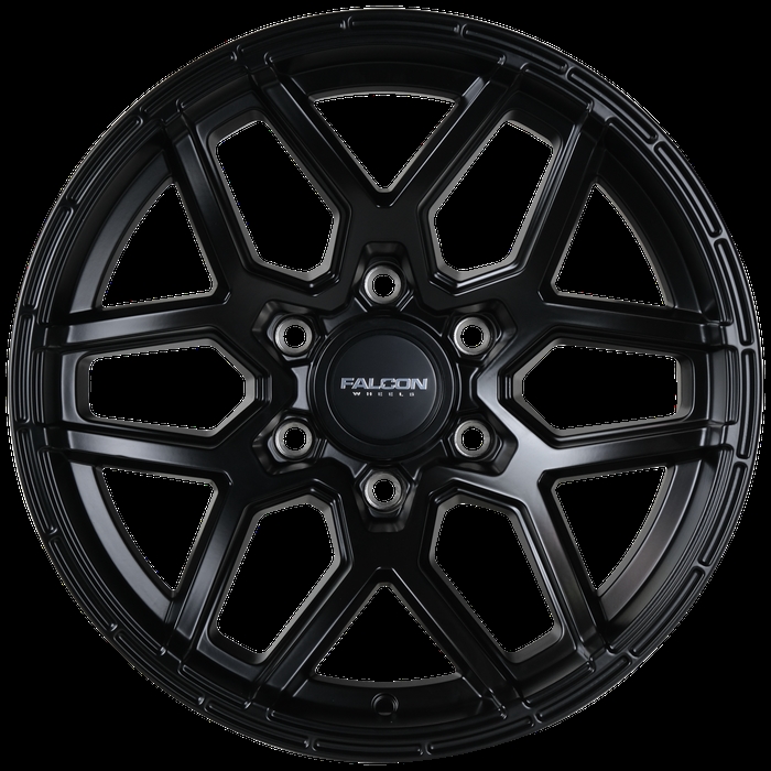 T9-7983-15-MBK 17 x 9 in. T9 Atlas Series Cast Aluminum Wheel for 2020 Infiniti Qx80 Luxe RWD, Full Matte Black