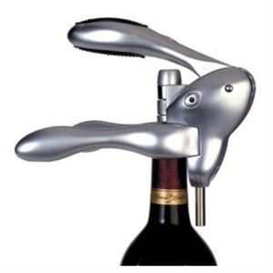 Picture of Metrokane W6005 Original Rabbit Corkscrew with Cutter in Silver