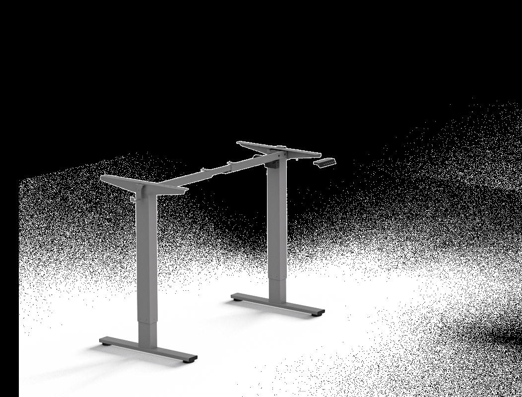 E2S-V2 Essential Standing Desk, Gray