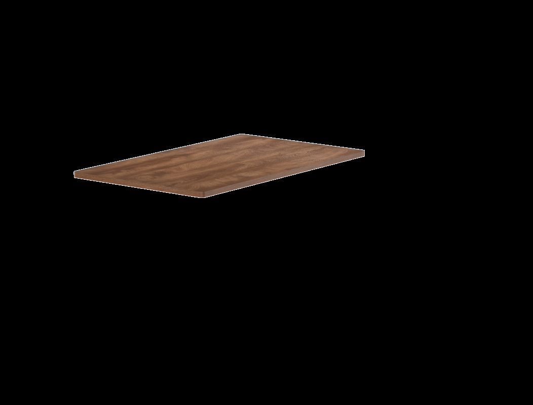 TB-R5528MG-CB 55 x 28 in. Rectangular Desktop Chipboard, Marble Gray