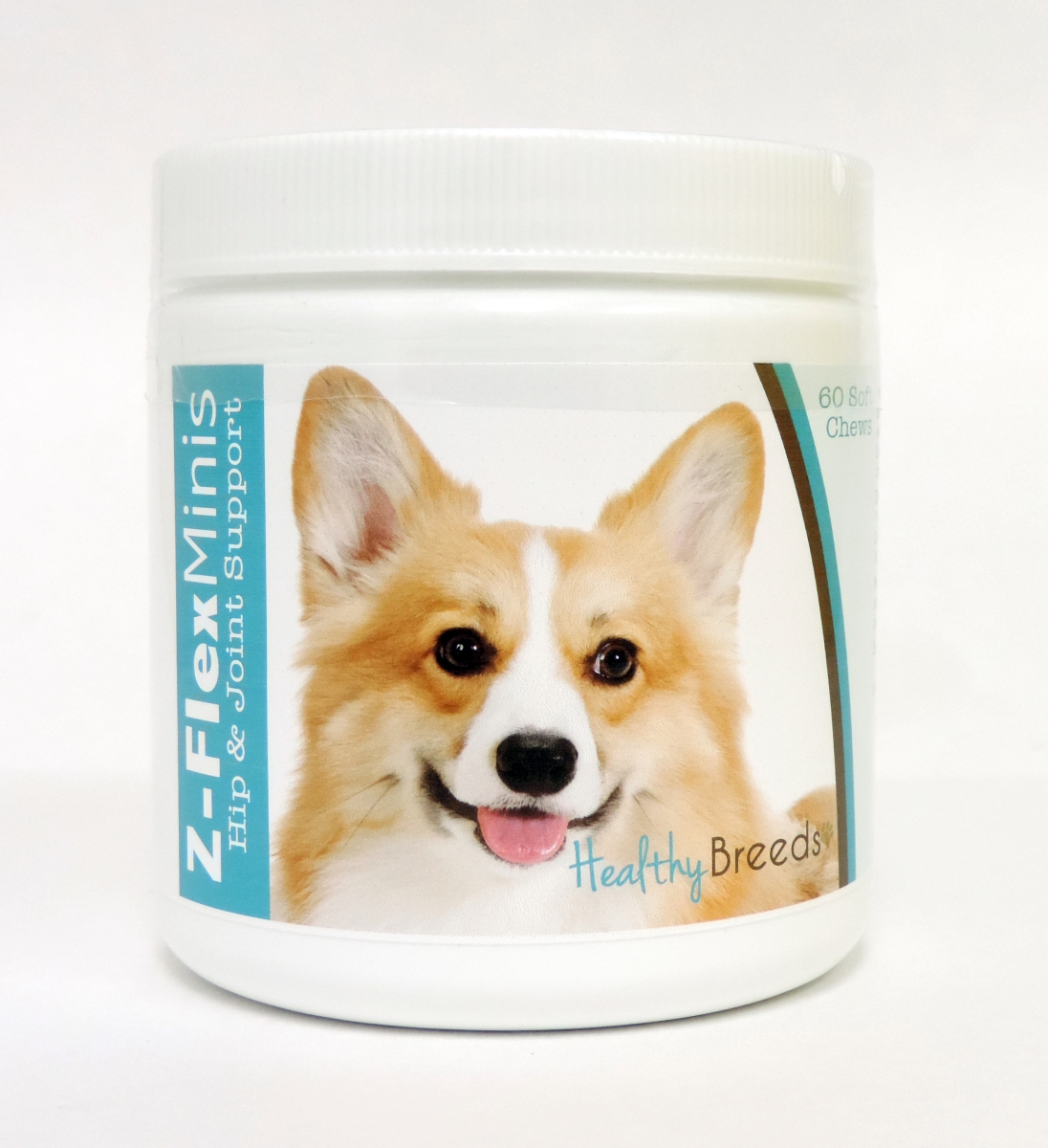 Picture of Healthy Breeds 840235113270 Pembroke Welsh Corgi Z-Flex Minis Hip & Joint Support Soft Chews - 60 Count
