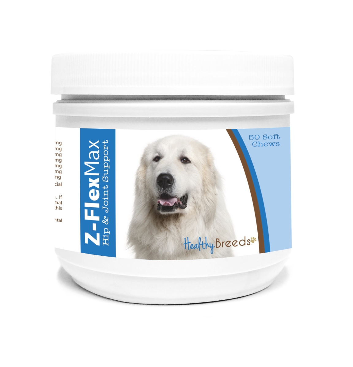 840235113379 Great Pyrenees Z-Flex Max Hip & Joint Soft Chews - 50 Count