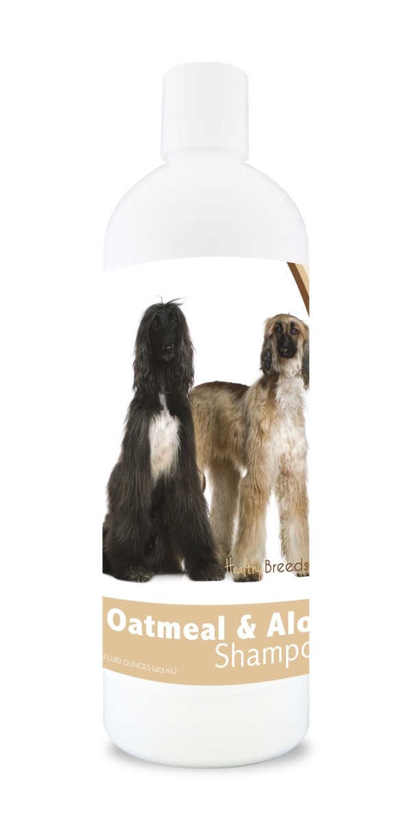 Picture of Healthy Breeds 840235100195 16 oz Afghan Hound Oatmeal Shampoo with Aloe