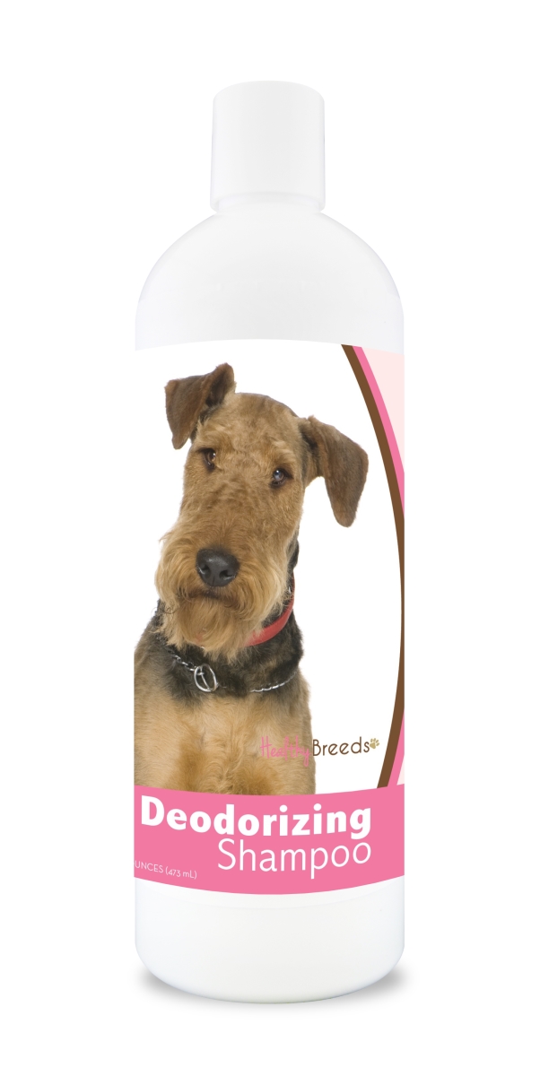 840235100386 16 oz Airedale Terrier Deodorizing Shampoo