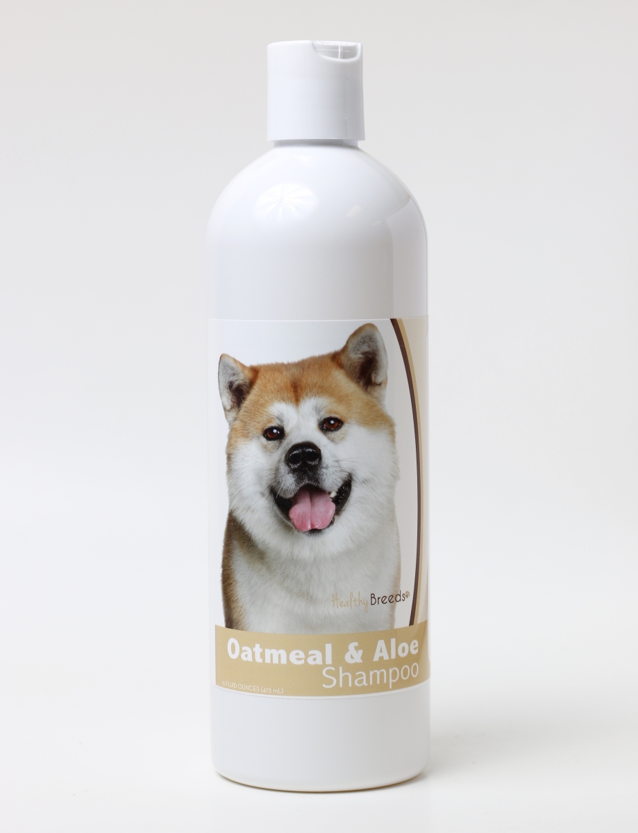 Picture of Healthy Breeds 840235100539 16 oz Akita Oatmeal Shampoo with Aloe