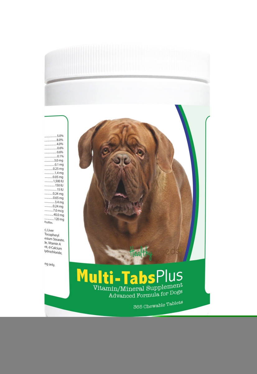 840235123927 Dogue de Bordeaux Multi-Tabs Plus Chewable Tablets - 365 Count