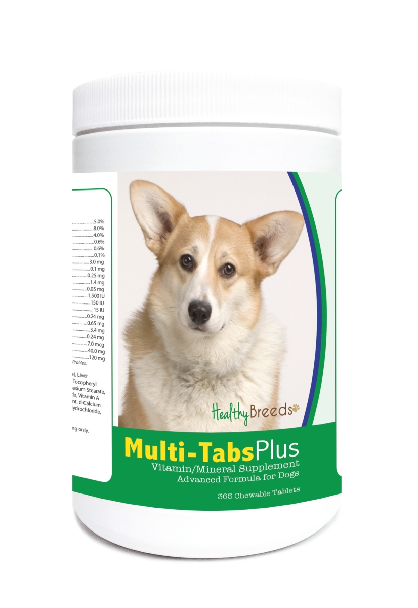 840235124016 Cardigan Welsh Corgi Multi-Tabs Plus Chewable Tablets - 365 Count