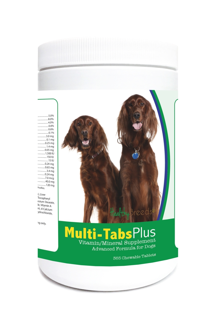 840235124054 Irish Setter Multi-Tabs Plus Chewable Tablets - 365 Count