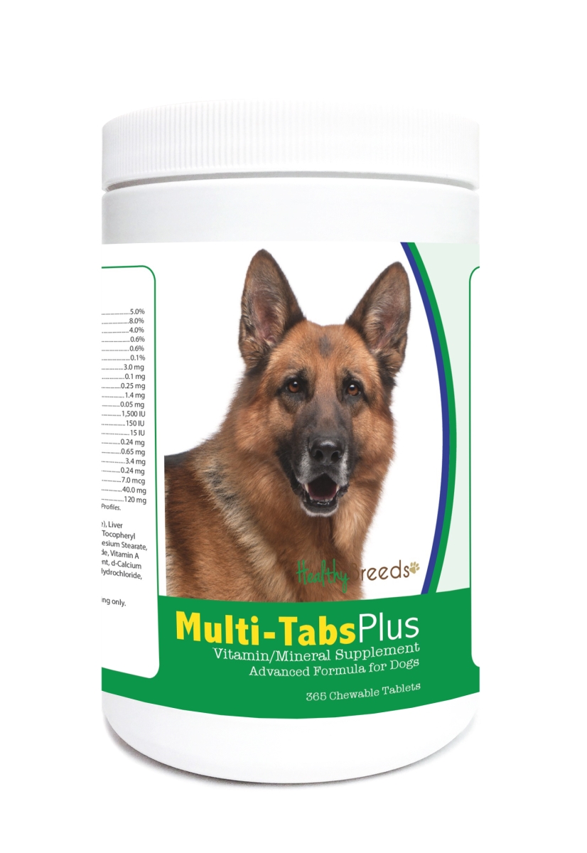 840235124061 German Shepherd Multi-Tabs Plus Chewable Tablets - 365 Count