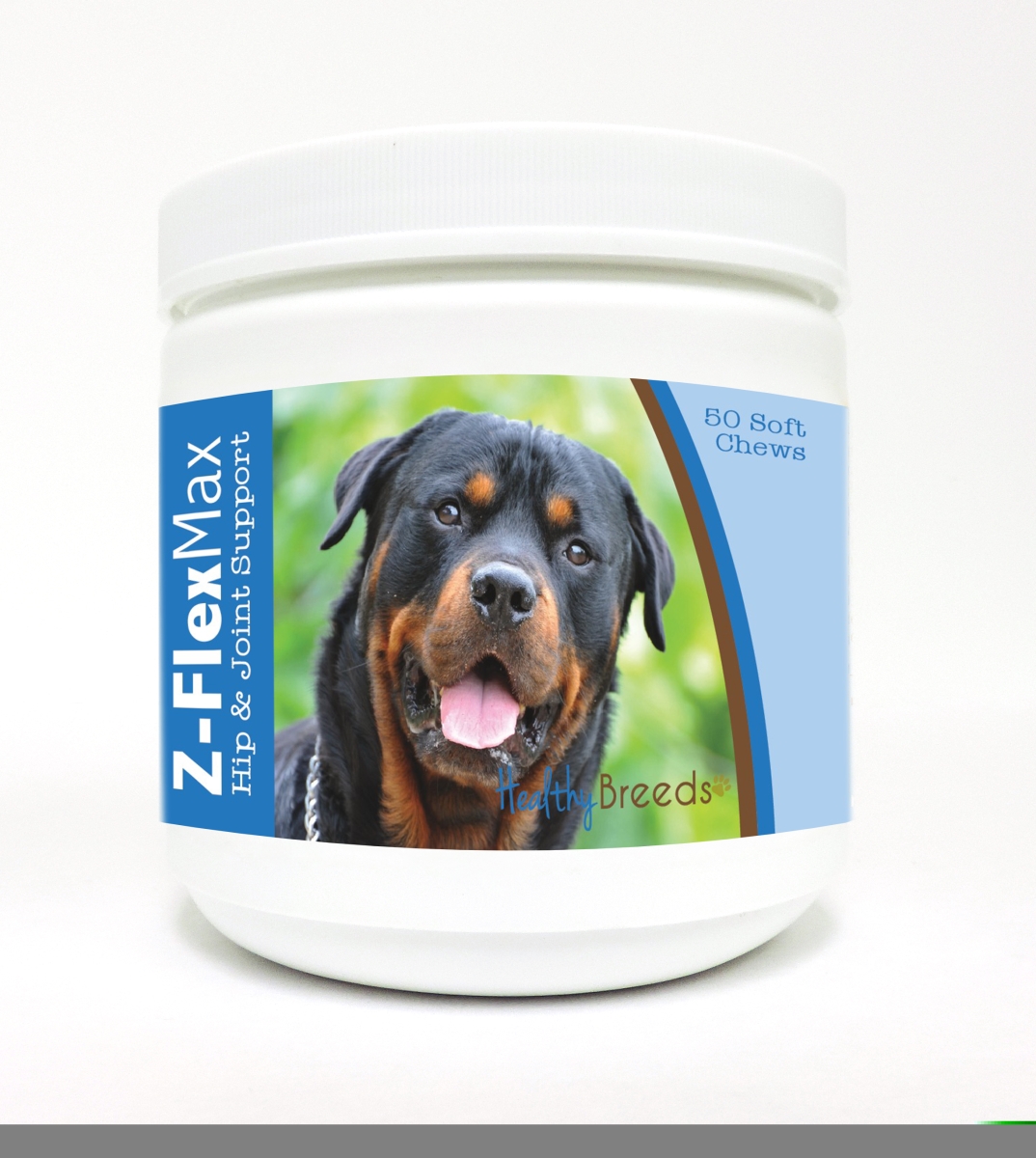 Picture of Healthy Breeds 840235113683 Rottweiler Z-Flex Max Hip & Joint Soft Chews - 50 Count