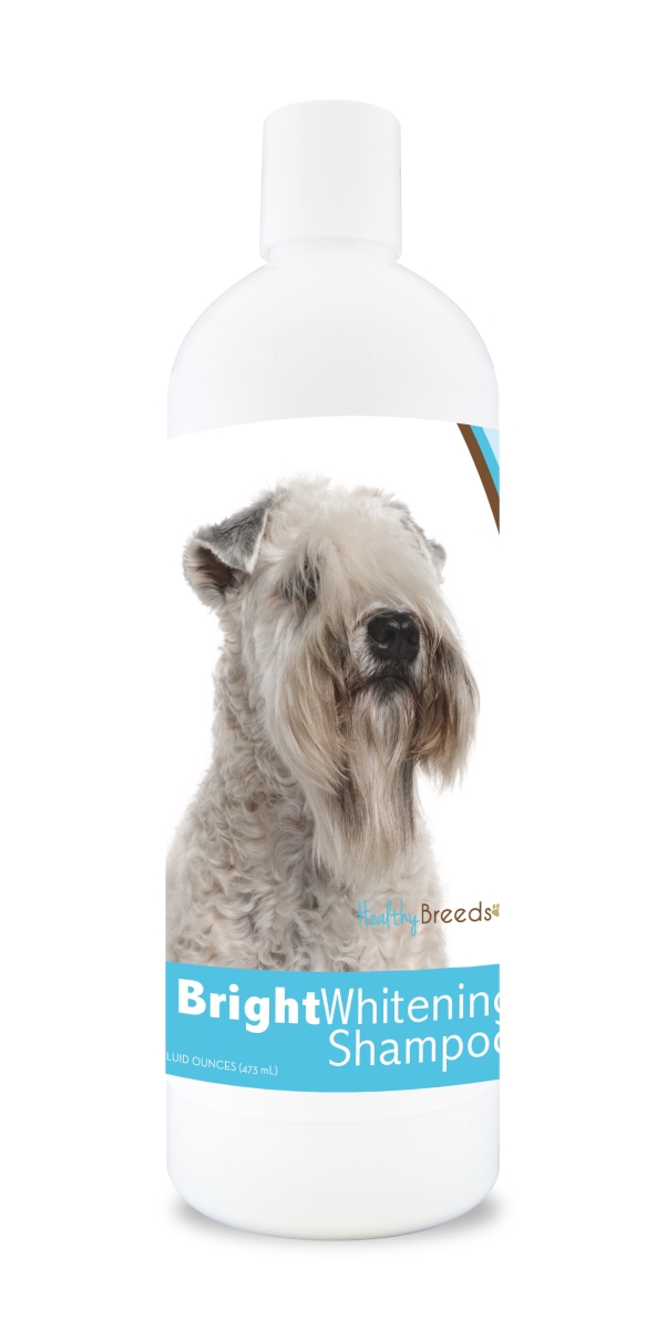 Picture of Healthy Breeds 840235113966 12 oz Soft Coated Wheaten Terrier Bright Whitening Shampoo