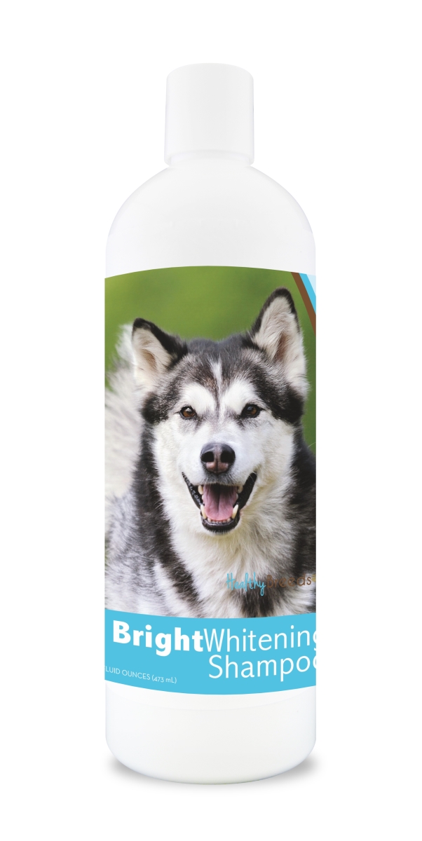Picture of Healthy Breeds 840235100713 12 oz Alaskan Malamute Bright Whitening Shampoo
