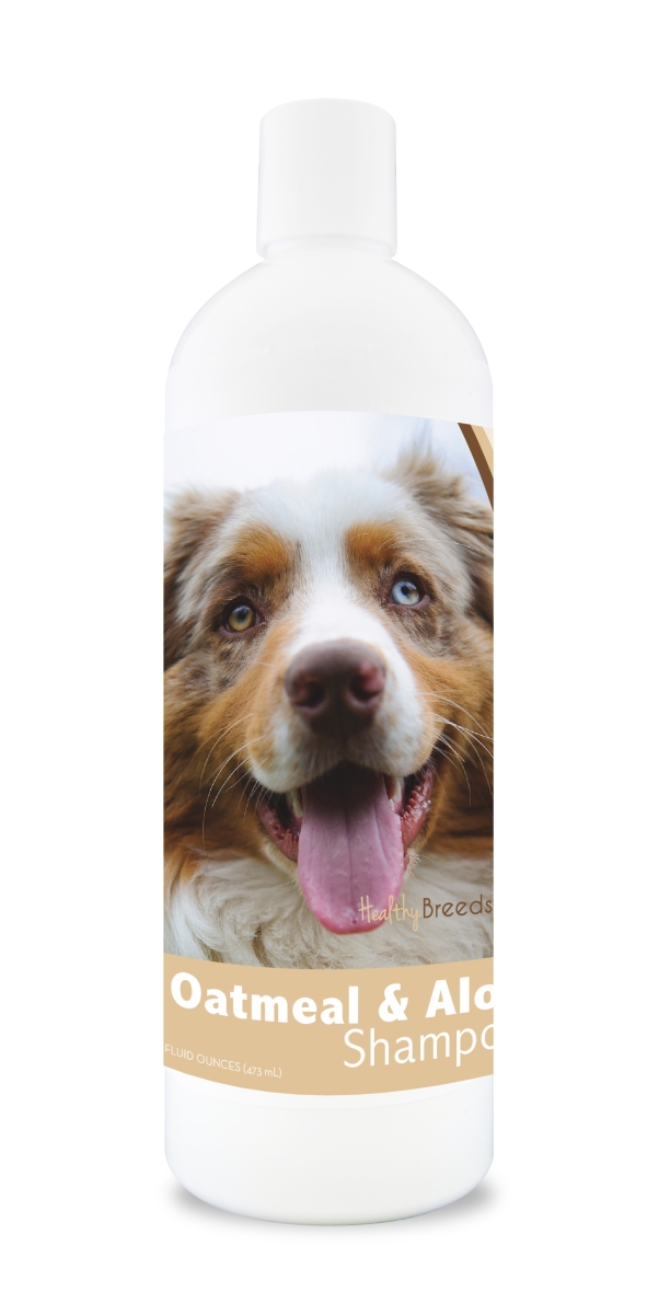Picture of Healthy Breeds 840235101154 16 oz Australian Shepherd Oatmeal Shampoo with Aloe
