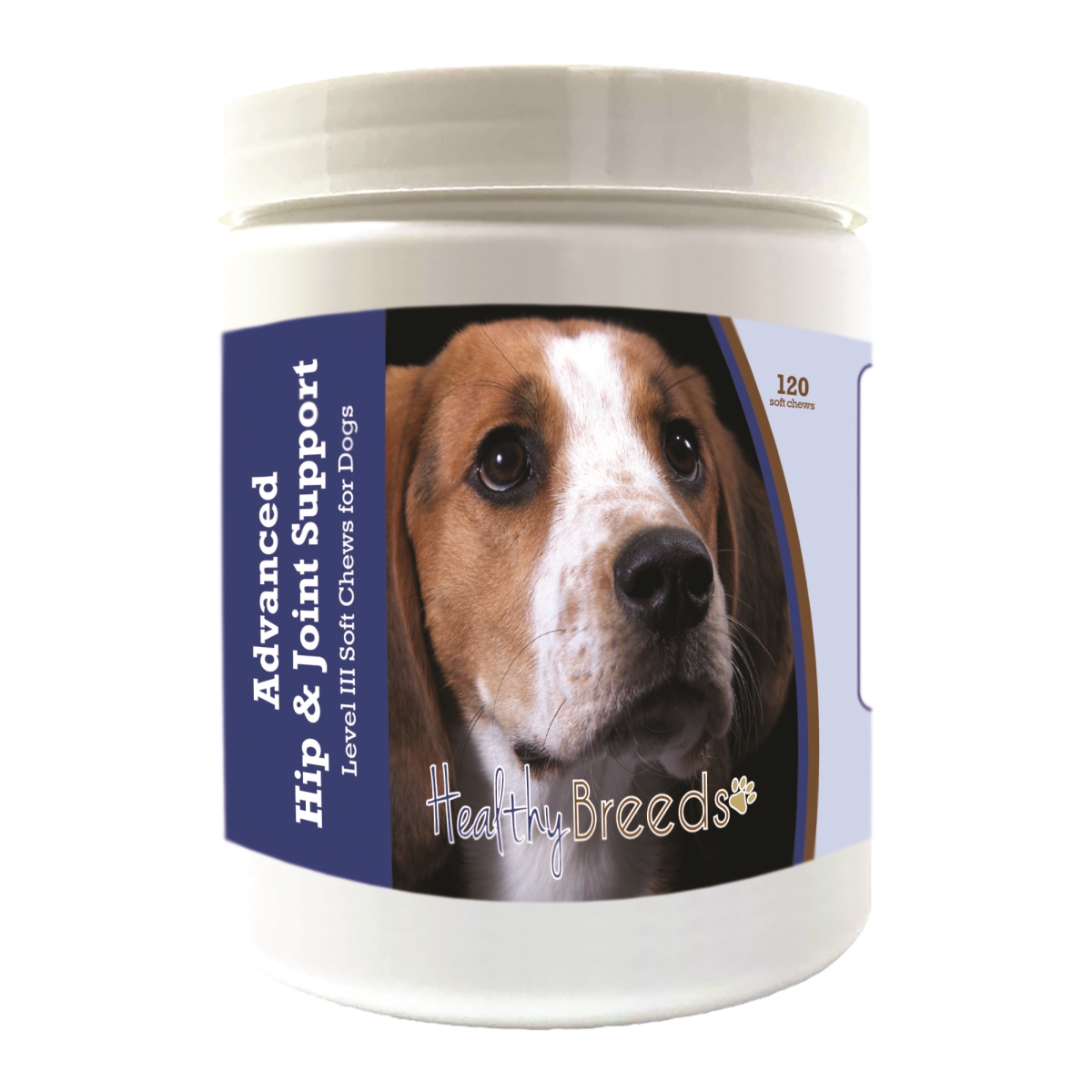Picture of Healthy Breeds 192959897371 American English Coonhound Advanced Hip & Joint Support Level III Soft Chews for Dogs