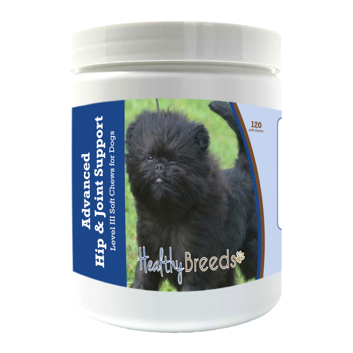 Picture of Healthy Breeds 192959897395 Affenpinscher Advanced Hip & Joint Support Level III Soft Chews for Dogs