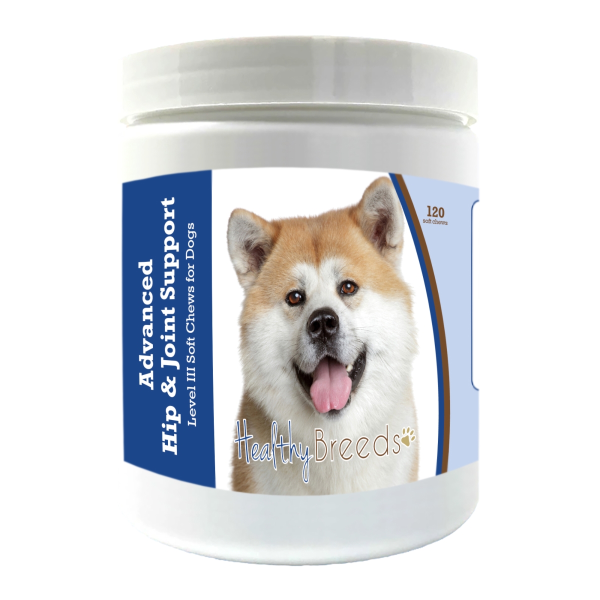 Picture of Healthy Breeds 192959897432 Akita Advanced Hip & Joint Support Level III Soft Chews for Dogs