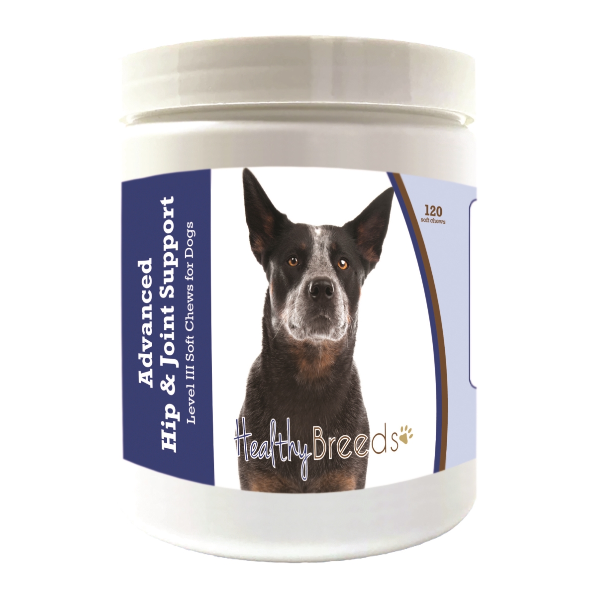 Picture of Healthy Breeds 192959897470 Australian Cattle Dog Advanced Hip & Joint Support Level III Soft Chews for Dogs