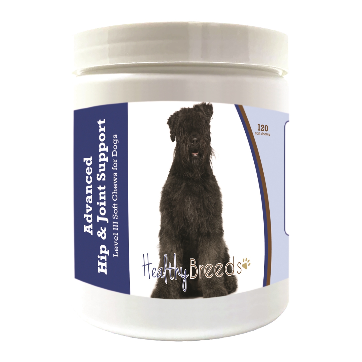 Picture of Healthy Breeds 192959897548 Bouvier des Flandres Advanced Hip & Joint Support Level III Soft Chews for Dogs