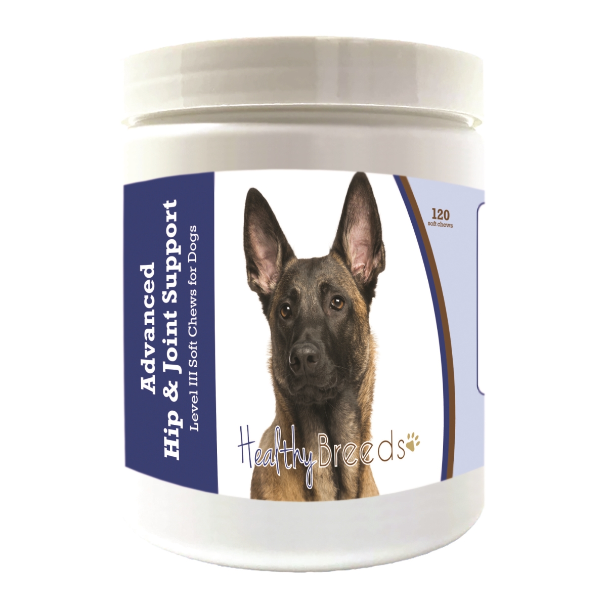 Picture of Healthy Breeds 192959897593 Belgian Malinois Advanced Hip & Joint Support Level III Soft Chews for Dogs