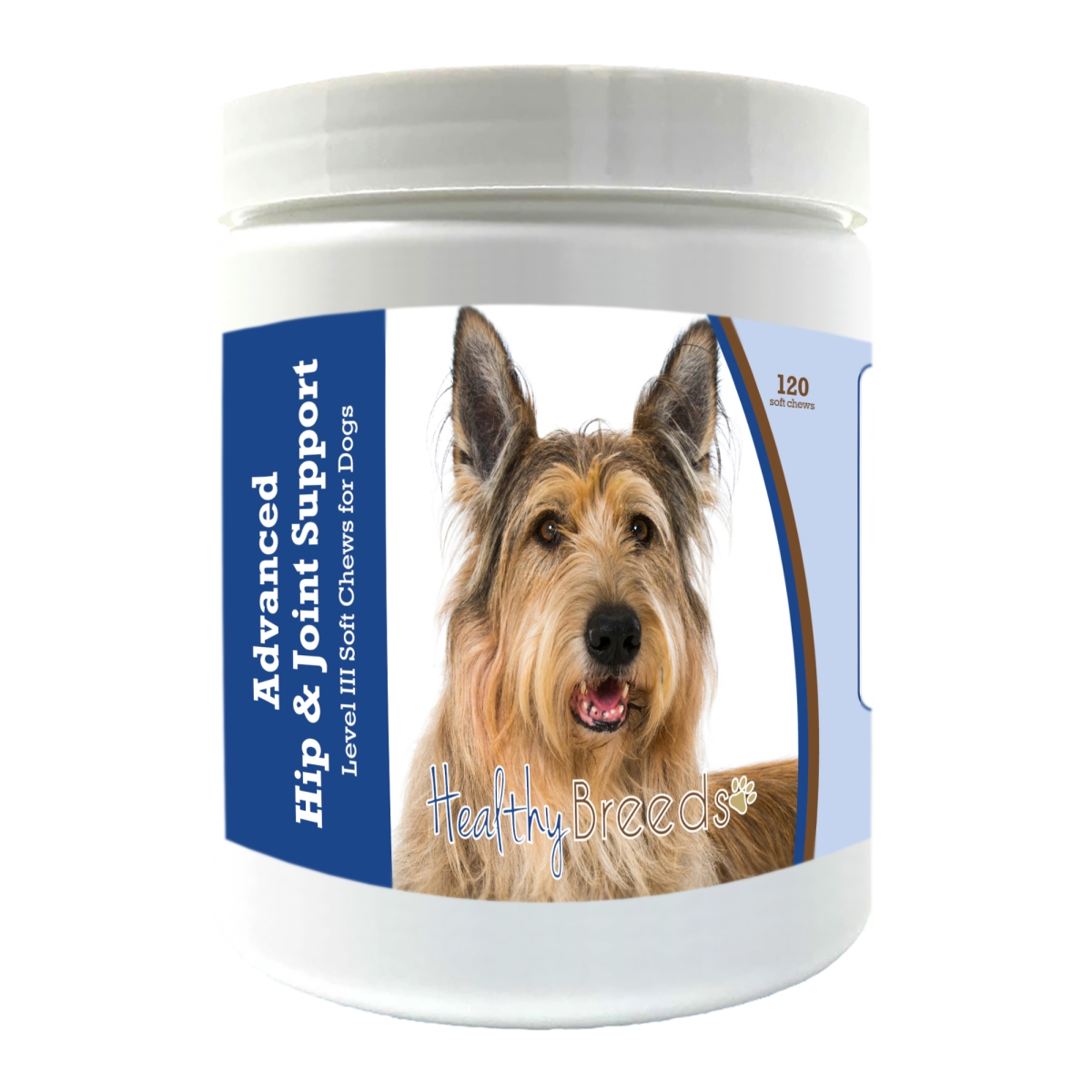 Picture of Healthy Breeds 192959897623 Berger Picard Advanced Hip & Joint Support Level III Soft Chews for Dogs