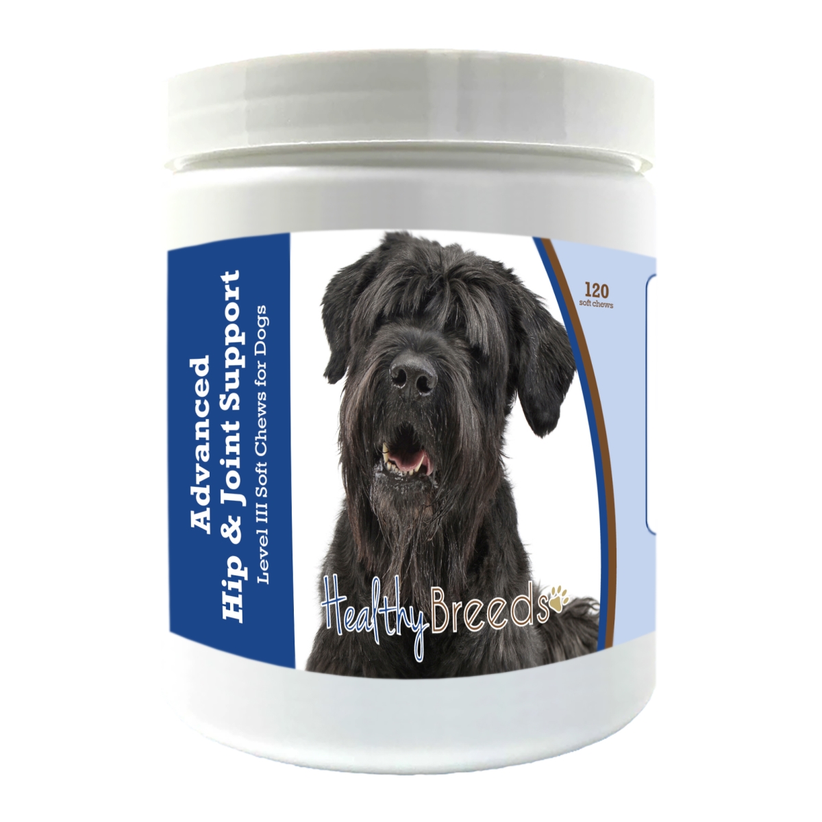 Picture of Healthy Breeds 192959897661 Black Russian Terrier Advanced Hip & Joint Support Level III Soft Chews for Dogs