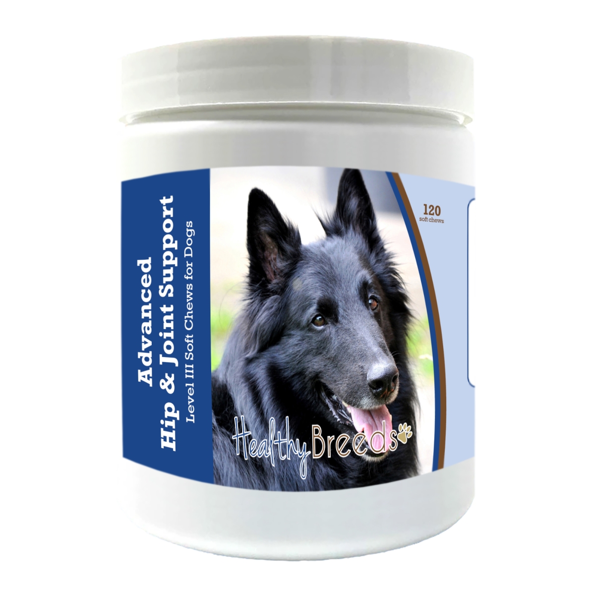 Picture of Healthy Breeds 192959897678 Belgian Sheepdog Advanced Hip & Joint Support Level III Soft Chews for Dogs