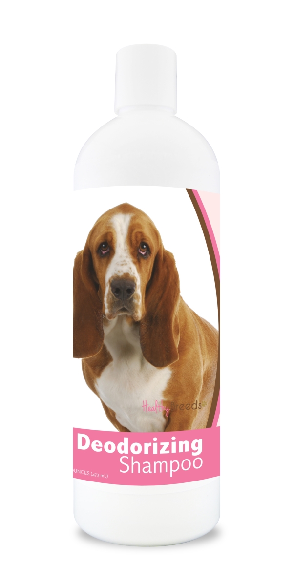 Picture of Healthy Breeds 840235101321 16 oz Basset Hound Deodorizing Shampoo